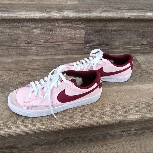 Nike blazer low 77' pink and white youth 6 - Picture 4 of 7